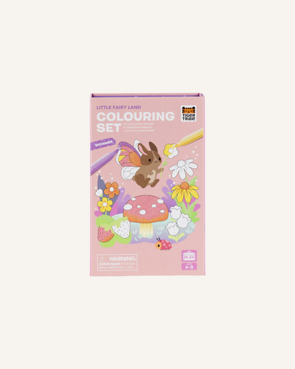 TIGERTRIBE - COLOURING SET - LITTLE FAIRY LAND
