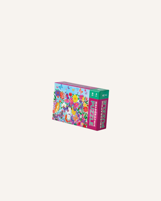 CROCODILE CREEK - HOLOGRAPHIC PUZZLE - BUTTERFLY GARDEN 50 PIECE