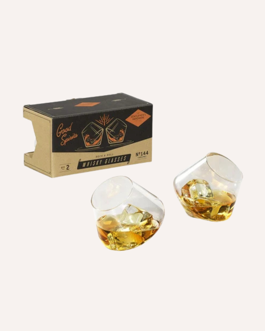 GENTLEMEN'S HARDWARE - SET OF 2 WHISKY GLASSES