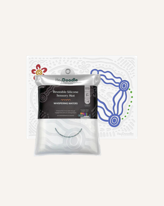 HEY DOODLE - SENSORY COLOURING & DOODLE MAT - WHISPERING WATERS
