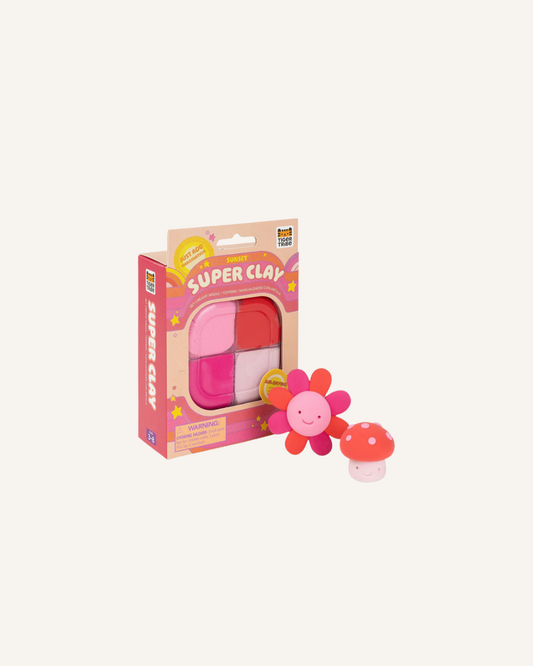 TIGERTRIBE SUPER CLAY - SUNET PINK + RED