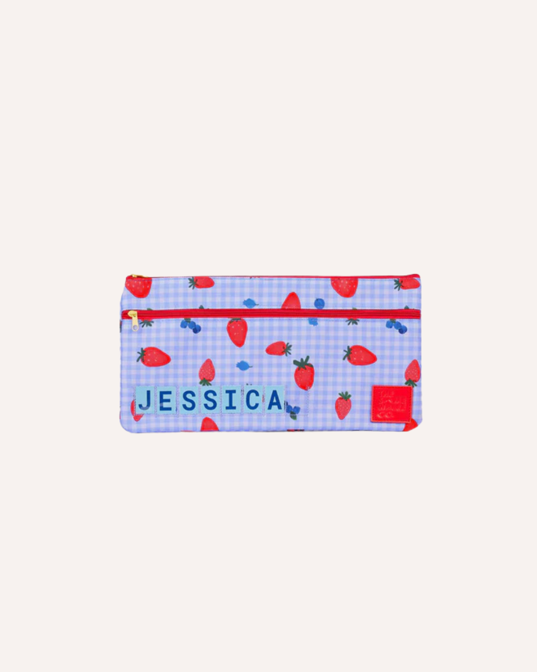THE SOMEWHERE CO - PENCIL CASE - STRAWBERRY