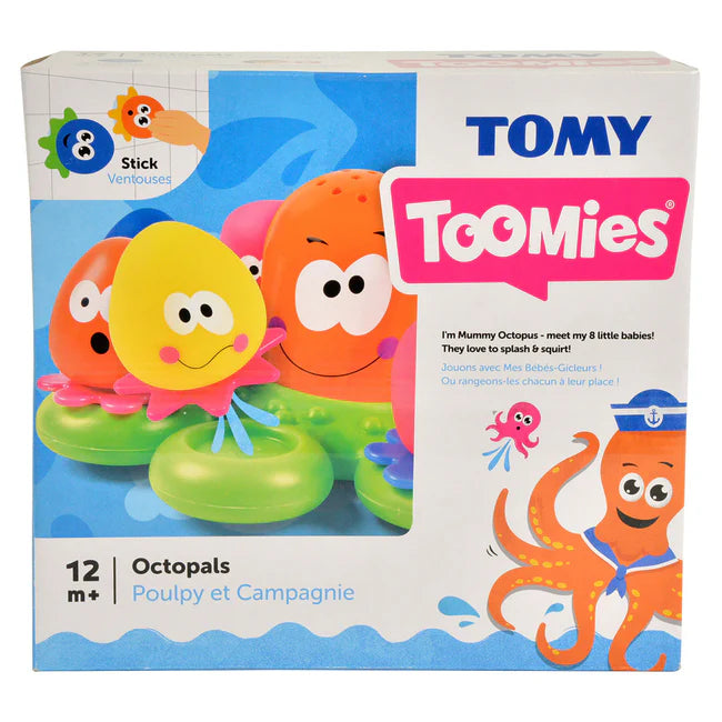 BATH TOY - TOMY TOOMIES OCTOPALS