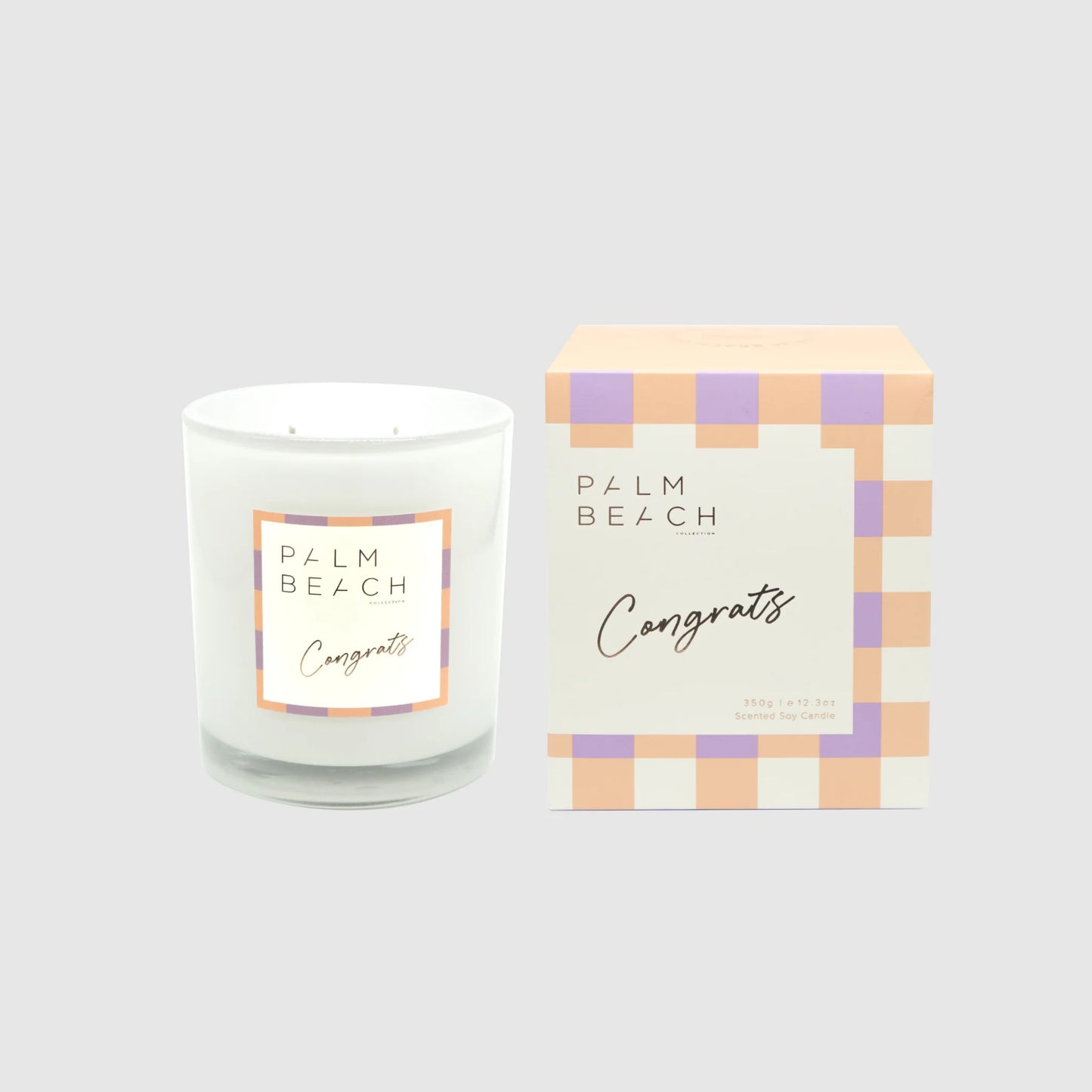 PALM BEACH CONGRATS CANDLE
