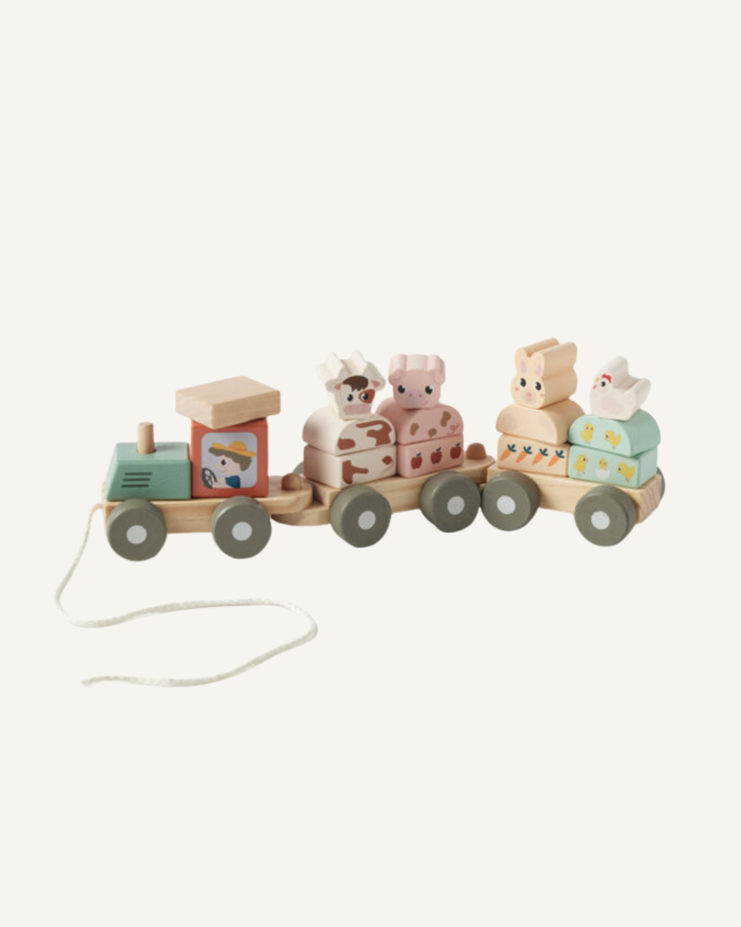 ZOOKABEE - ANIMAL STACKING TRAIN