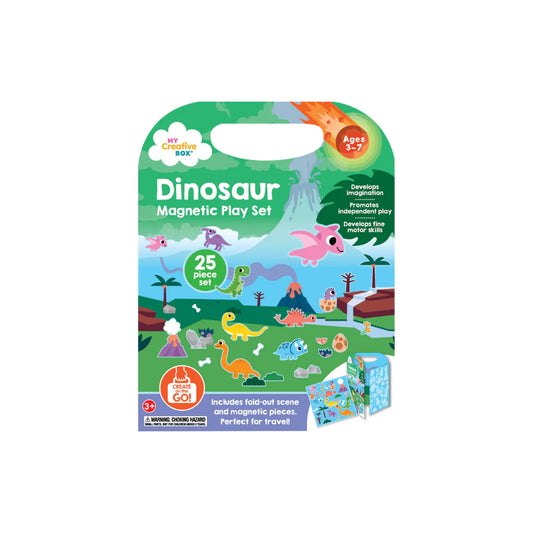 MY CREATIVE BOX - MAGNETIC PLAY SET - DINOSAUR