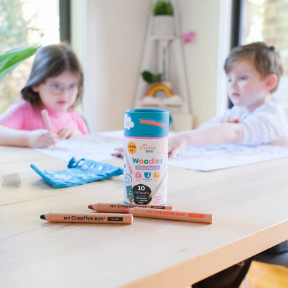 MY CREATIVE BOX - WOODIES 3-IN-1 PENCILS