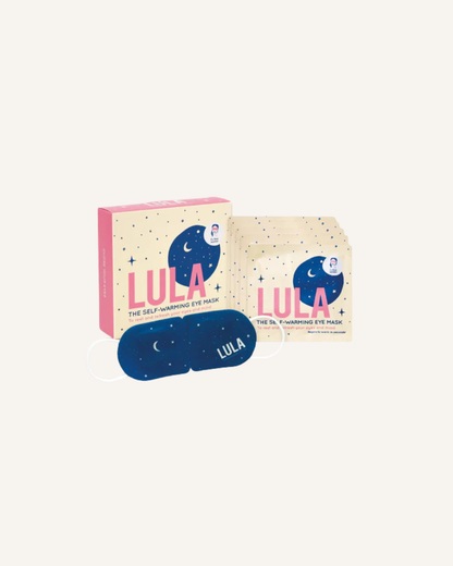 LULA SELF WARMING EYE MASK - ROSE