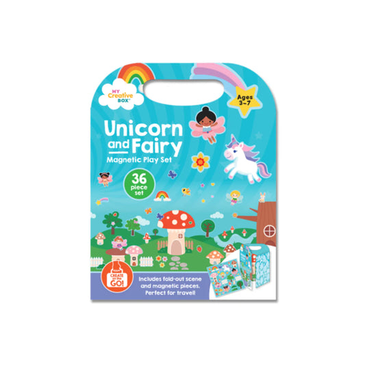 MY CREATIVE BOX - MAGNETIC PLAY SET - UNICORN & FAIRY