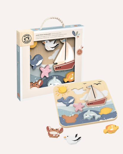 SPEEDY MONKEY - JUMB OCEAN CHUNKY PUZZLE