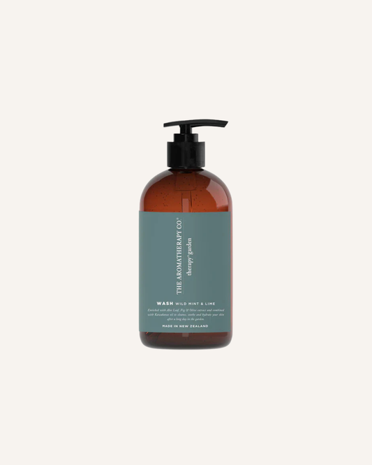 THE AROMATHERAPY CO - THERAPY GARDEN - HAND & BODY WASH - WILD MINT & LIME