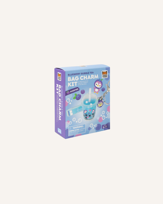 TIGER TRIBE - BAG CHARM KIT - BLUEBERRY BUBBLE TEA
