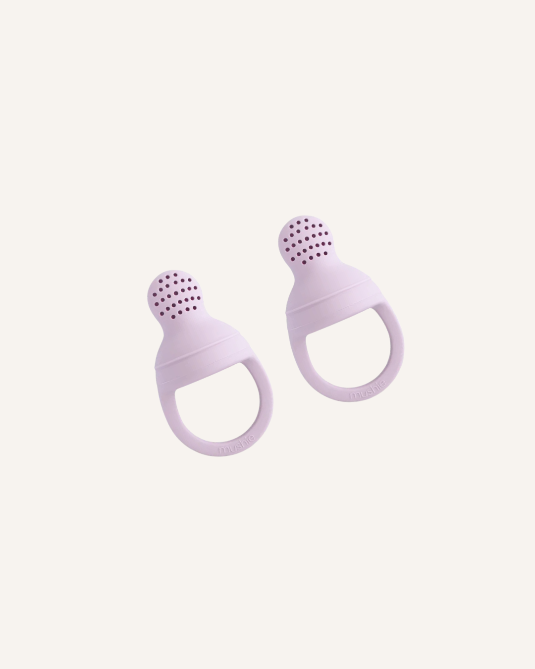 MUSHIE - SILICONE FRESH FOOD FEEDER - LILAC