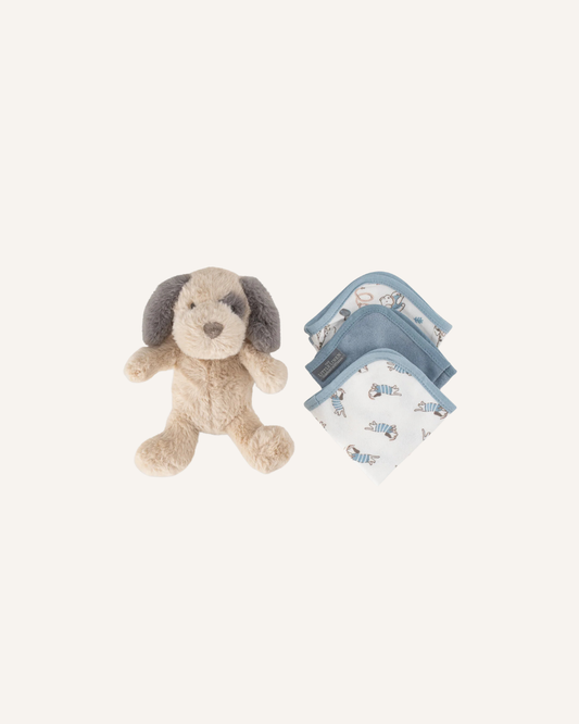 LITTLE LINEN - TOY & WASHER - PUPPY