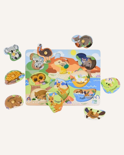 KOALA DREAM - PEG PUZZLE - AUSSIE ANIMALS