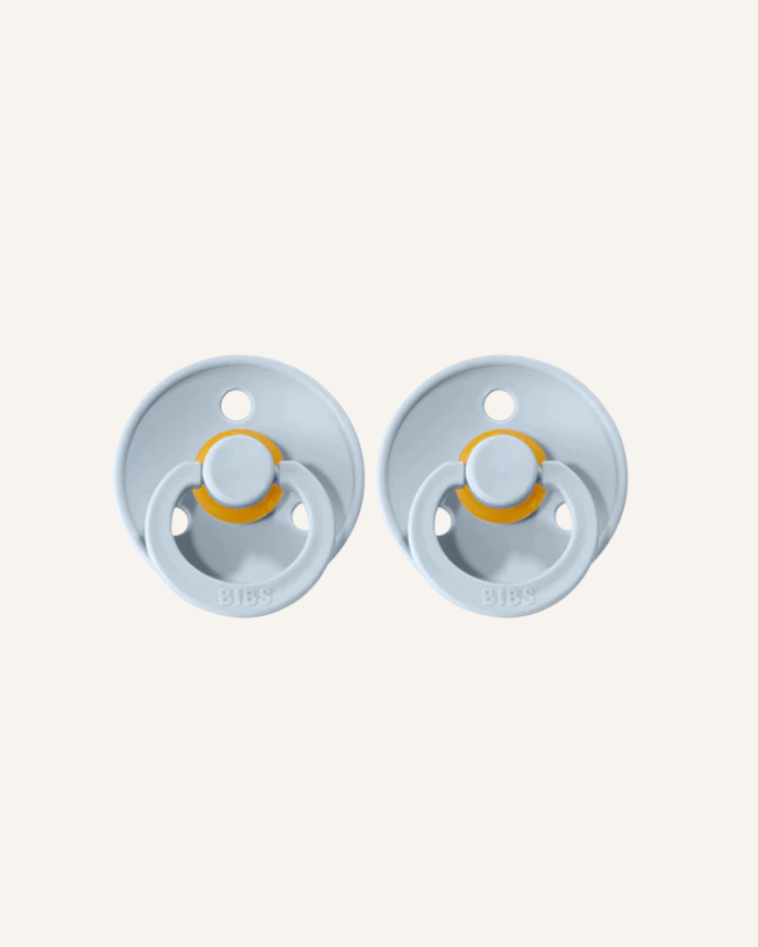 BIBS DUMMIES - SIZE 3 - BABY BLUE