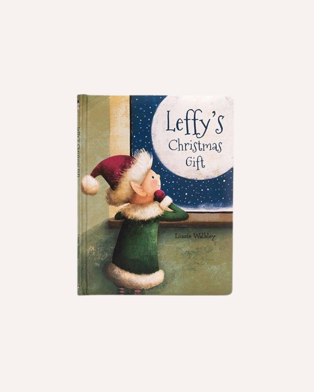 FESTIVE JELLYCAT BOOK - LEFFY'S CHRISTMAS GIFT