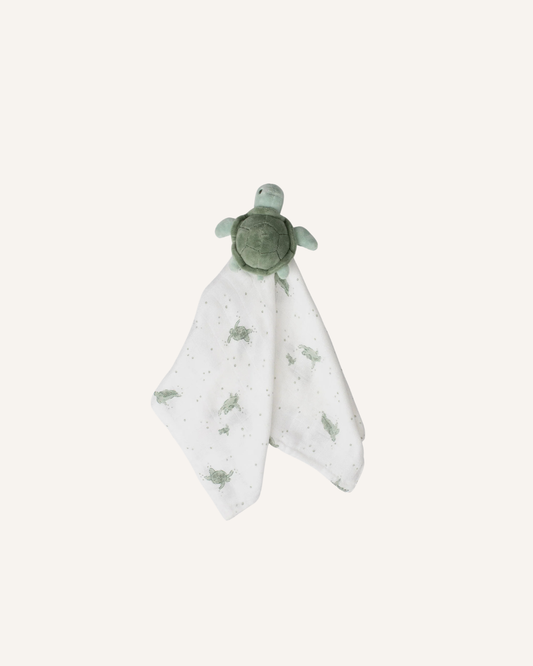 LITTLE BAMBOO - COMFORTER - TERRY TURTLE