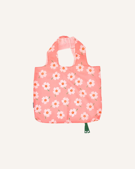 ANNABEL TRENDS - REUSABLE SHOPPING BAG - BLUSH MEADOW