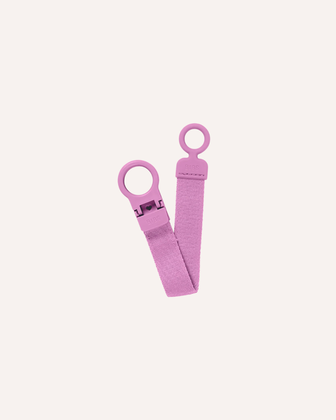 BIBS DUMMIES - LOOP CLIP - BUBBLEGUM