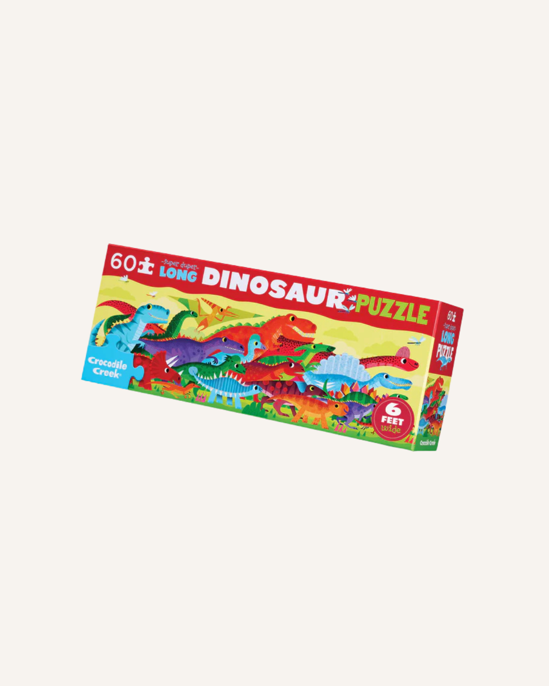 CROCODILE CREEK - SUPER DUPER LONG PUZZLE - DINOSAUR