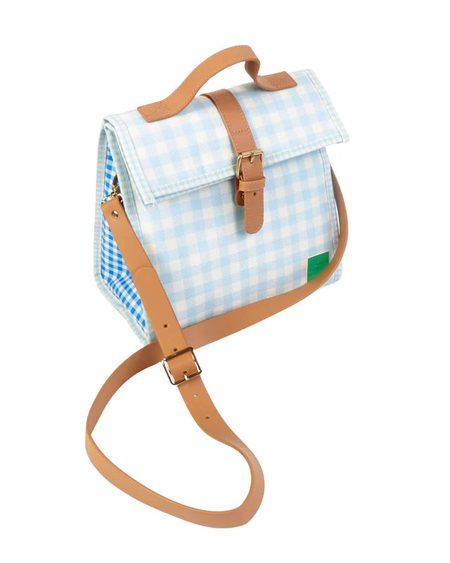 THE SOMEWHERE CO - LUNCH SATCHEL - BLUEBERRY