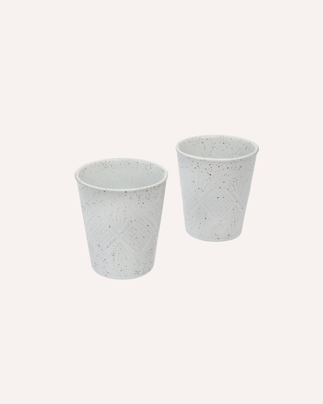 ROBERT GORDON -2PC LATTE CUP - WHITE GLOSS