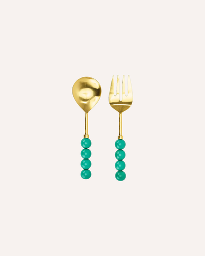 ANNABELL TRENDS - ORB SALAD SERVERS - GREEN