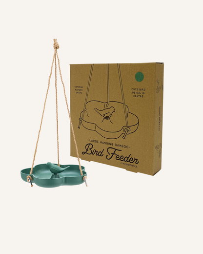 ANNABEL TRENDS - BAMBOO BIRD FEEDER - GREEN