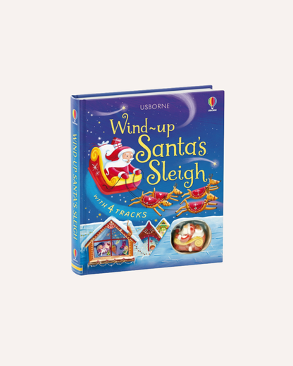 USBORNE - WIND-UP SANTA'S SLEIGH BOOK