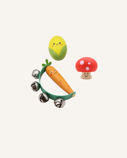 KAPER KIDZ 3 PIECE WOODEN FRUIT SET