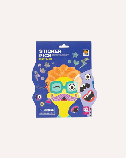 TIGER TRIBE - STICKER PICS - FUNNY FACES