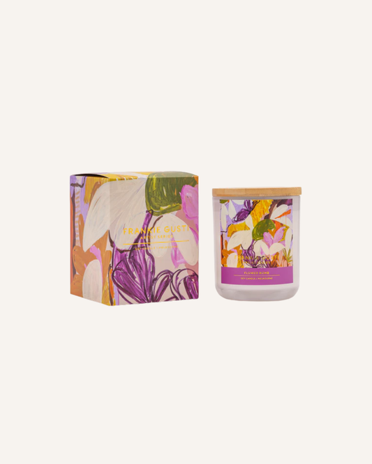 FRANKIE GUSTI - ARTIST SERIES CANDLE - FLOWER BOMB - KATE MAYES