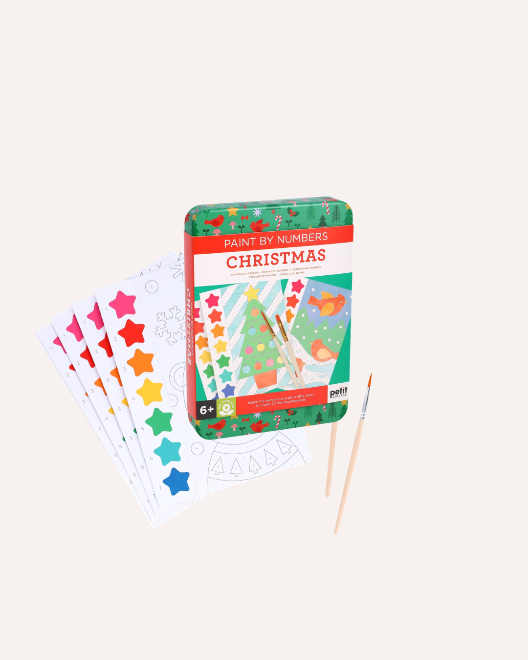 PETIT COLLAGE - PAINT BY NUMBERS - CHRISTMAS