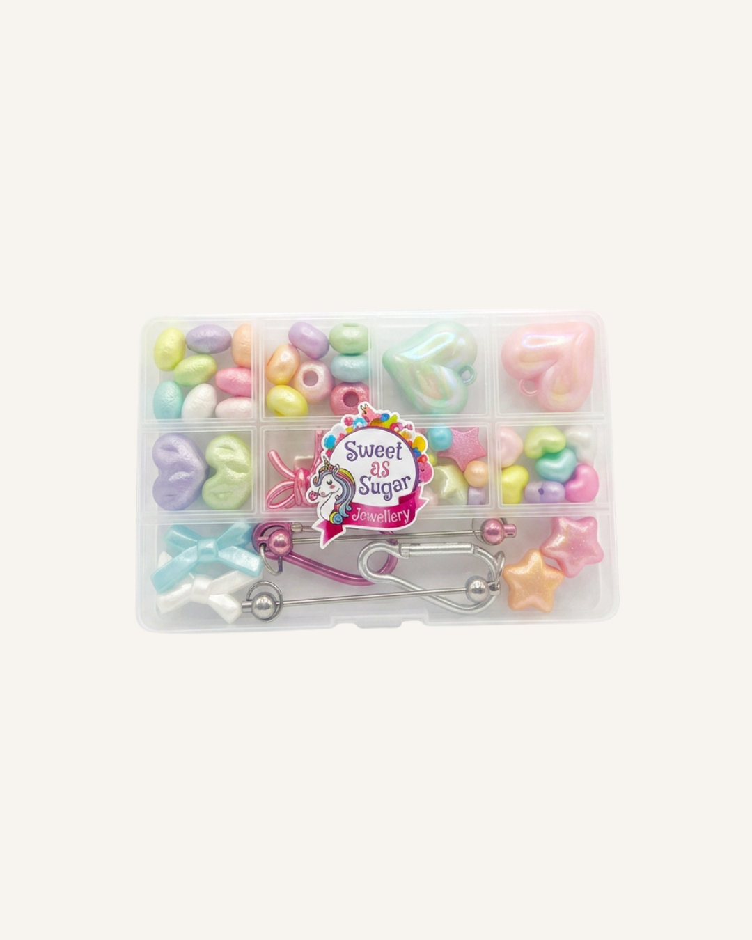 SWEET AS SUGAR - BAG CHARM DIY KIT