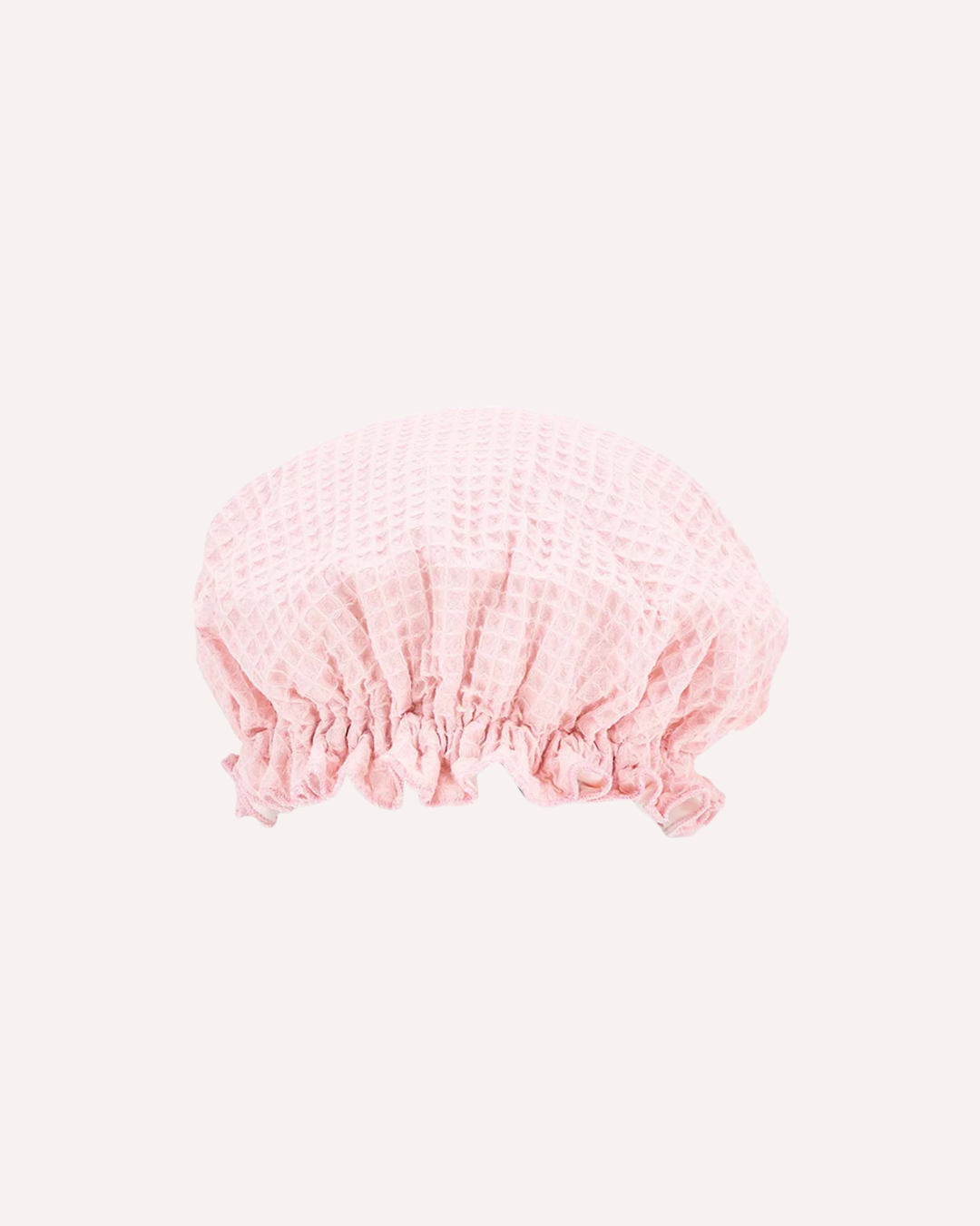 ANNABEL TRENDS - SHOWER CAP - COTTON WAFFLE - PINK