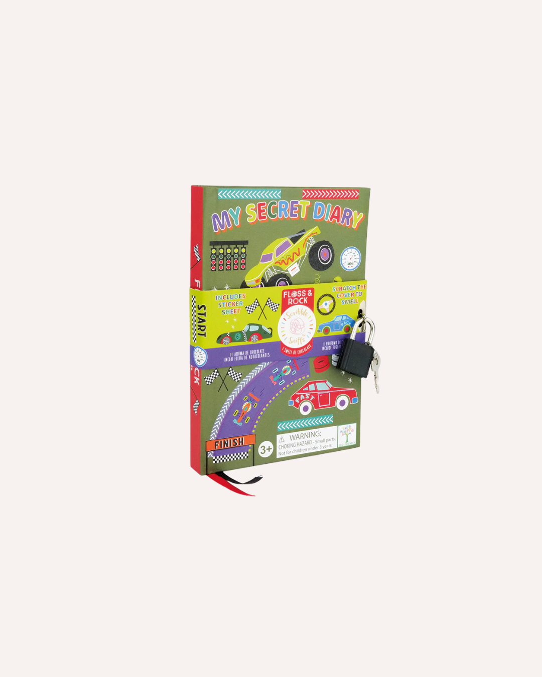 FLOSS & ROCK - SCENTED SECRET DIARY- CARS