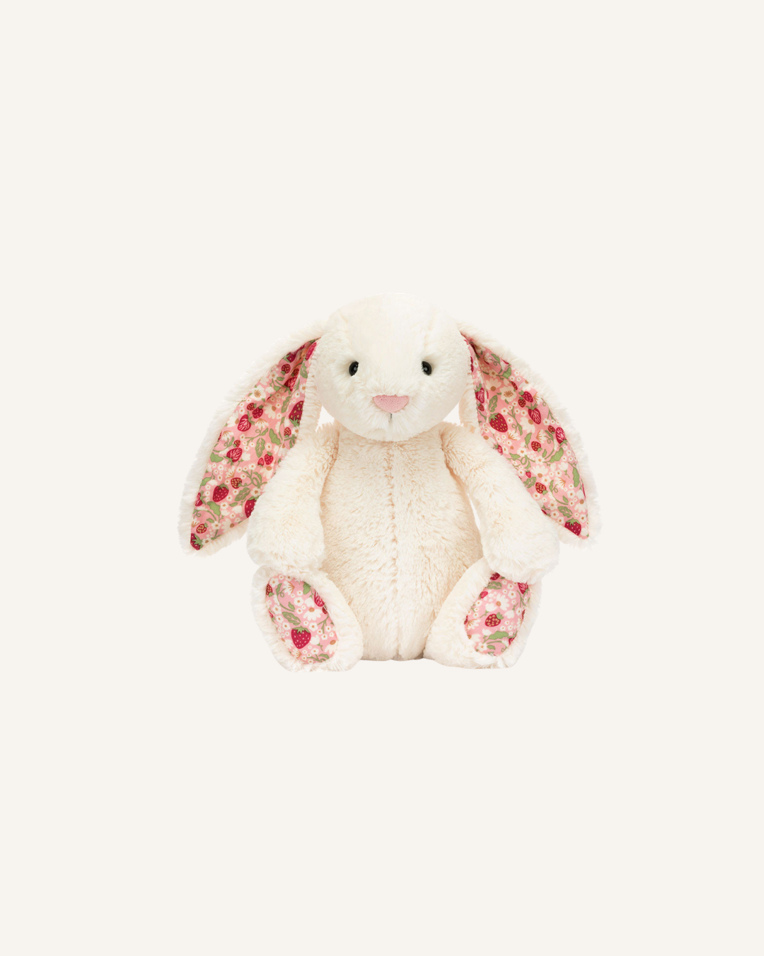 JELLYCAT - LITTLE BLOSSOM CREAM BUNNY BERRY