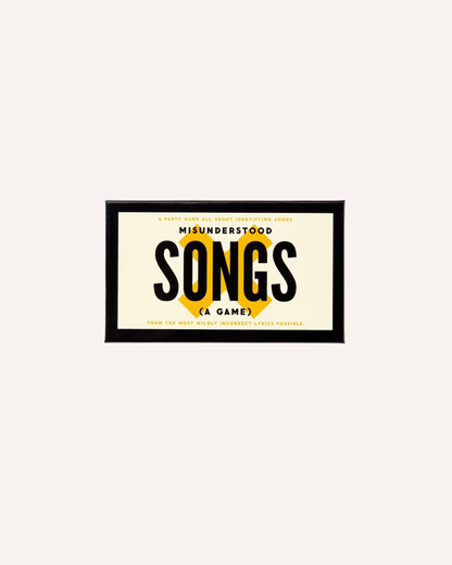 BRASS MONKEY - MISUNDERSTOOD SONGS CARD GAME