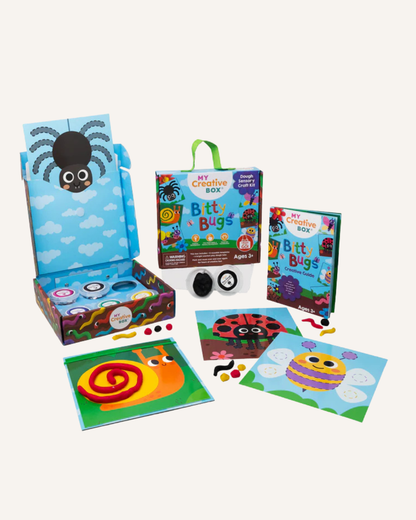 MY CREATIVE BOX - DOUGH SENSORY CRAFT KIT - BITTY BUGS