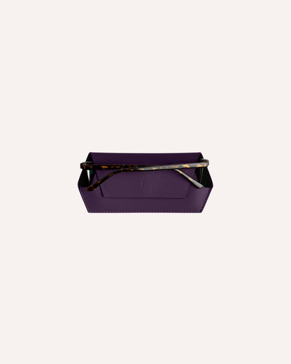 FOX AND LEO GLASSES CASE - MULBERRY