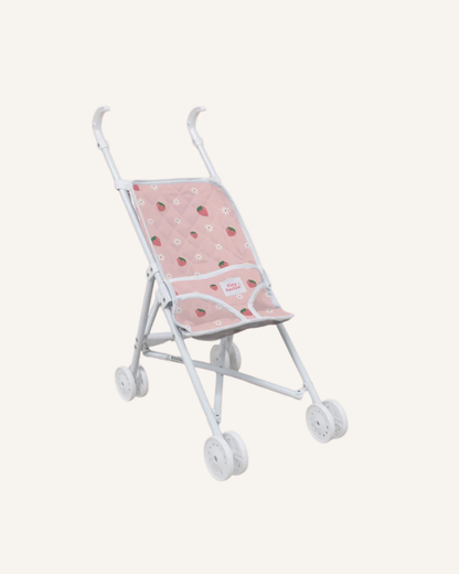 TINY HARLOW - FOLDING STROLLER - STRAWBERRY