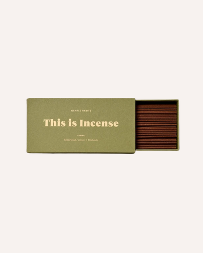 GENTLE HABITS - THIS IS INCENSE - YAMBA
