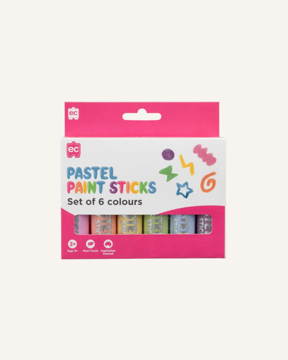 EDUCATIONAL COLOURS - PAINT STICKS - PASTEL