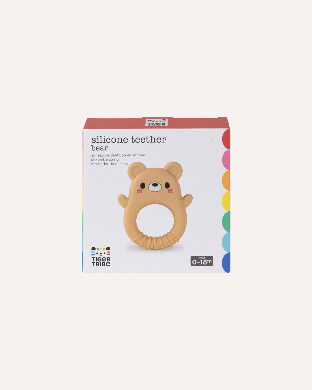 TIGERTRIBE - SILICONE TEETHER BEAR