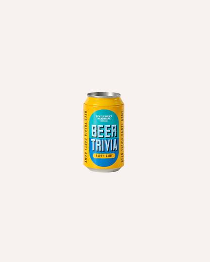 GENTLEMEN'S HARDWARE - BEER TRIVIA IN A CAN