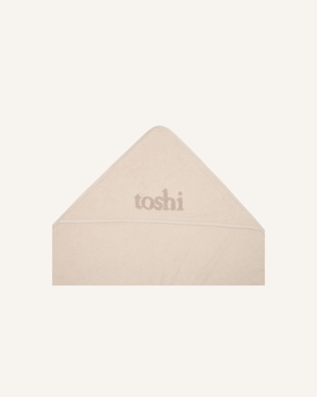 TOSHI - BABY BATH TOWEL - OATMEAL