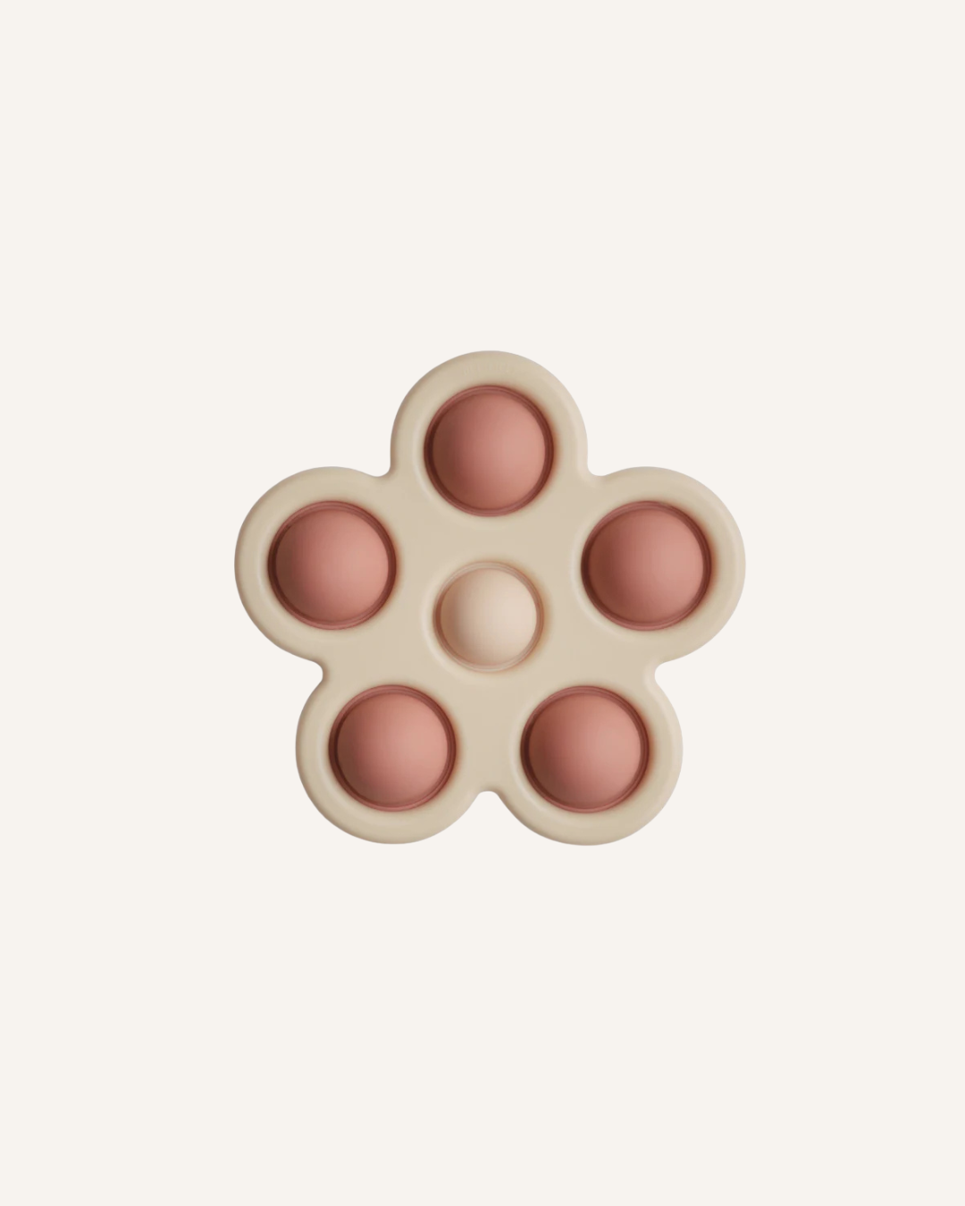 MUSHIE - FLOWER PRESS TOY - BLUSH