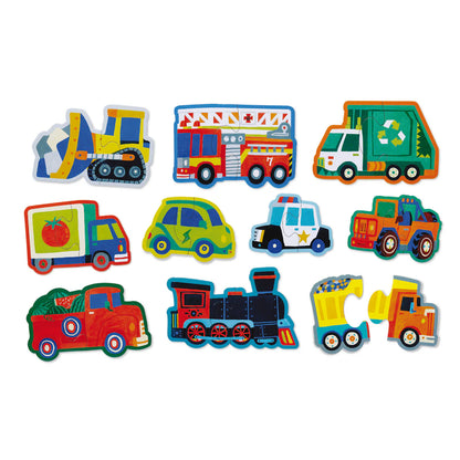 CROCODILE CREEK PUZZLE - LET'S BEGIN - VEHICLES