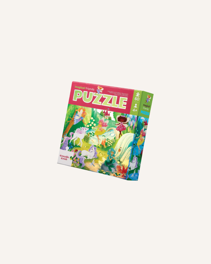 CROCODILE CREEK - FOIL PUZZLE MAGICAL FRIENDS 60 PC